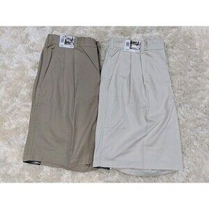 Outer Rim Shorts Men 38 Khaki Beige Cream Pleated Outdoor Golf Y2K 90s